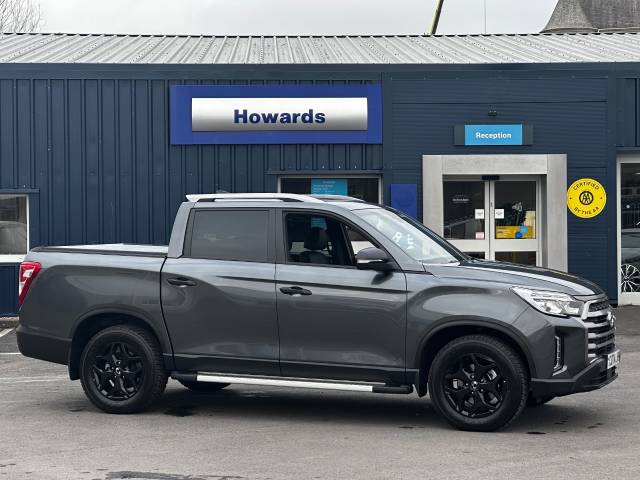 KGM Musso 2.2 202ps Double Cab Pick Up Saracen Auto Pick Up Diesel Marble Grey