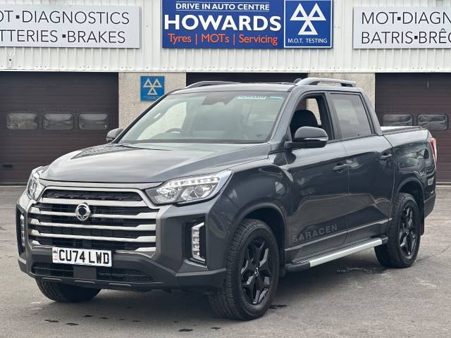 2024 KGM Musso 2.2 202ps Double Cab Pick Up Saracen Auto