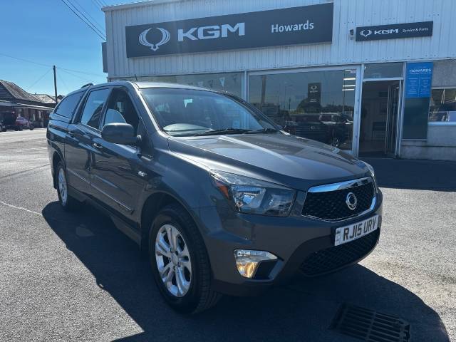 2015 SsangYong Korando Sports 2.0 Pick Up EX 5dr Auto 4WD