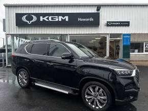 KGM REXTON 2025 (25) at Howards of Carmarthen Carmarthen