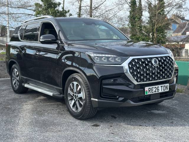 KGM Rexton 2.2 K30 5dr Auto SUV Diesel Space Black