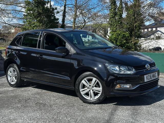 Volkswagen Polo 1.0 75 Match 5dr Hatchback Petrol Black