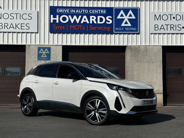 Peugeot 3008 1.6 PureTech 180 GT Premium 5dr EAT8 Hatchback Petrol White