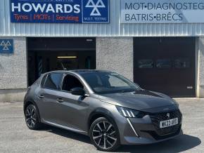 PEUGEOT 208 at Howards of Carmarthen Carmarthen