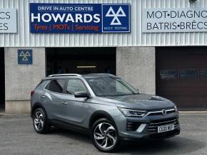 SSANGYONG KORANDO at Howards of Carmarthen Carmarthen