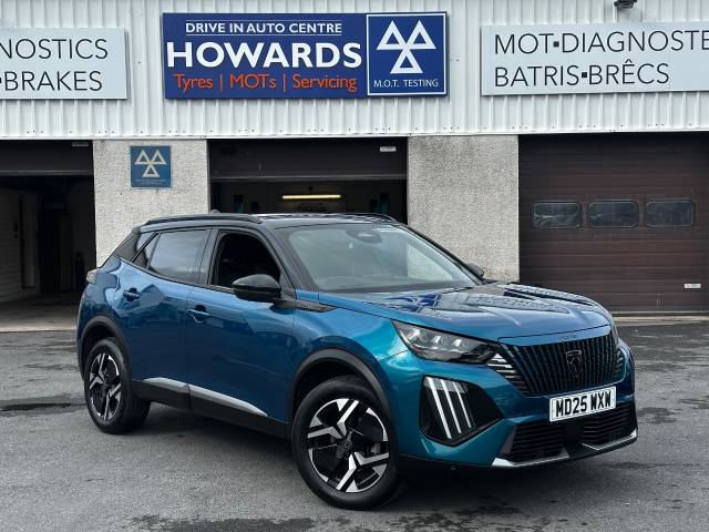 Peugeot 2008 1.2 PureTech 130 GT 5dr EAT8 Hatchback Petrol Blue