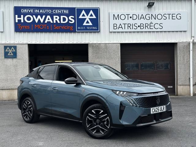 Peugeot 3008 1.2 Hybrid 145 GT 5dr e-DSC6 Hatchback Petrol Blue