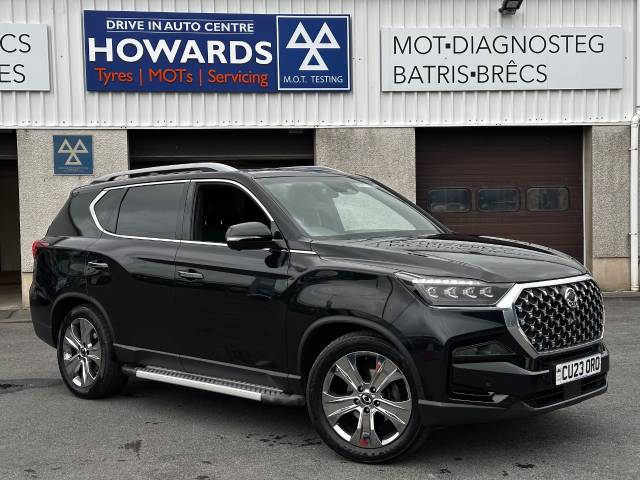 SsangYong Rexton 2.2 Ultimate Plus 5dr Auto Estate Diesel Black
