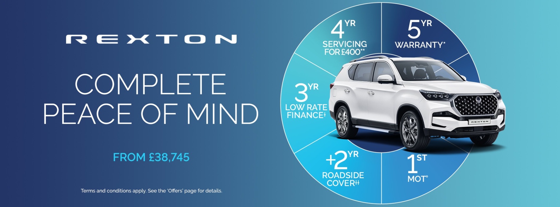 Rexton Offer banner