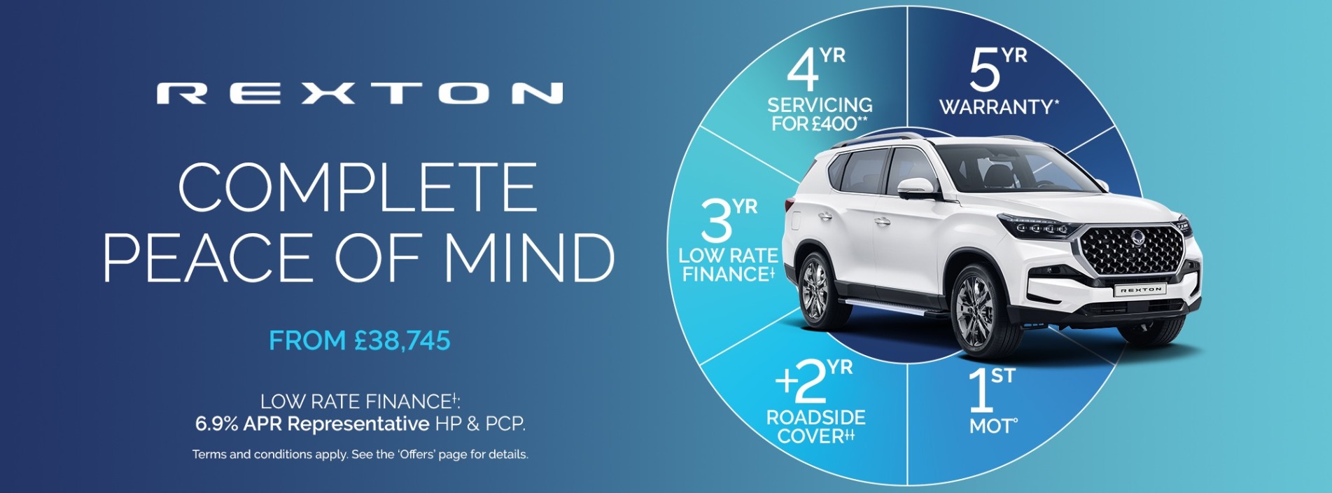 Rexton Offer banner