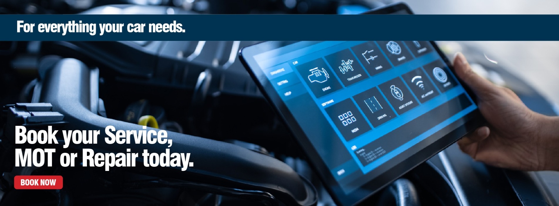 Book your Service, MOT or Repair