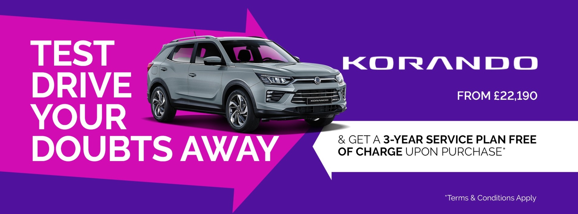 Korando Banner