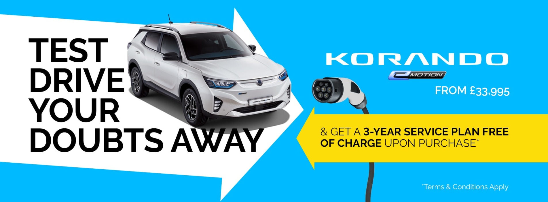 Korando e-Motion Banner