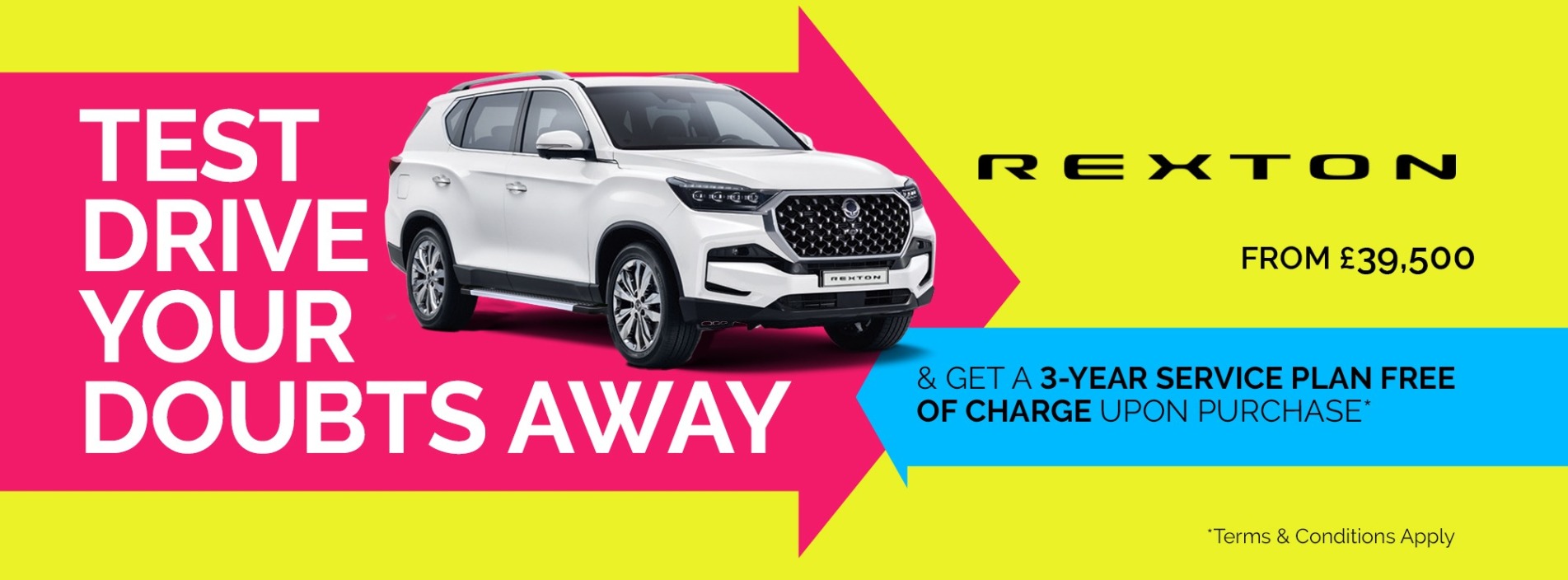 Rexton Offer banner