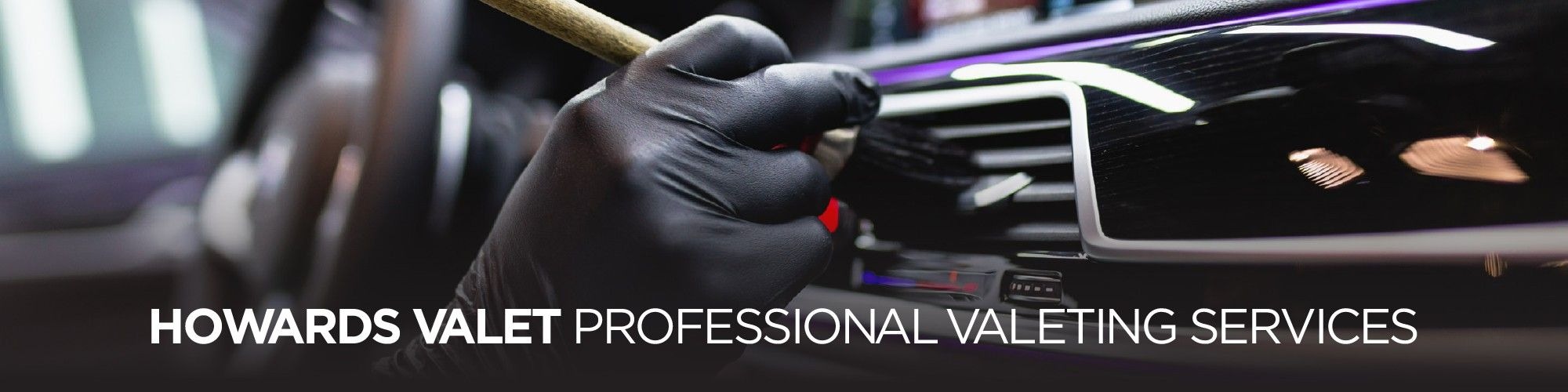 Book a Car Valet with Howards Online
