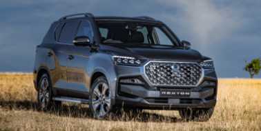 New SsangYong Rexton from £38,745