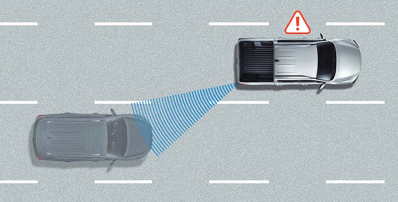 Lane change collision warning*
